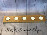 Handmade Oak Tea Light Holders