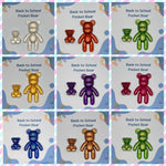 Back to School - Handmade Pocket Worry Bears - Pocket Bear Hug