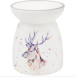 Country Life Stag Ceramic Wax & Oil Burner