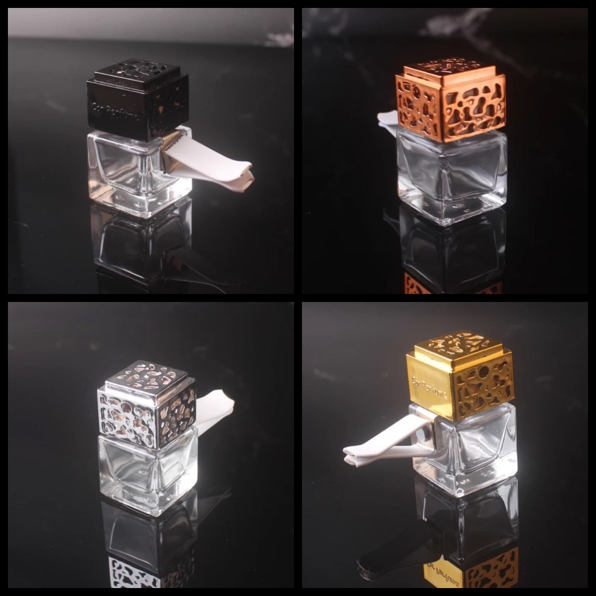 Luxury Glass Vented Car Air Fresheners - Car Diffusers