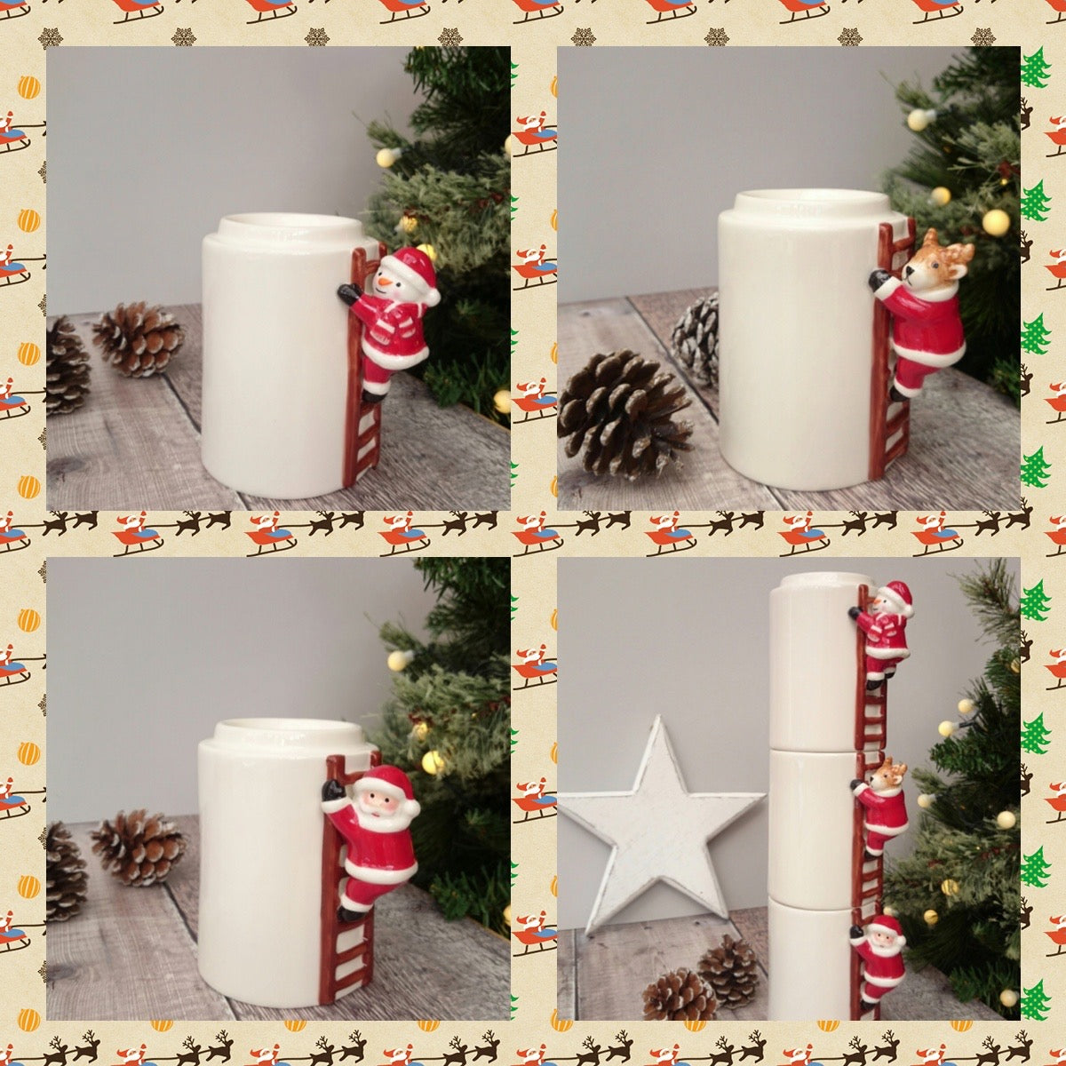 Christmas Stackable Wax Burner