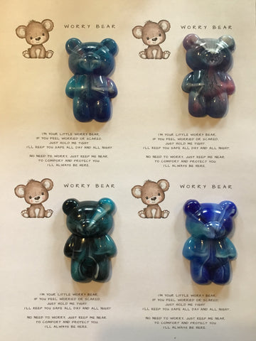 Handmade Pocket Worry Bears - Pocket Bear Hug