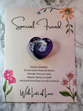 Special Friend Pocket Heart Card