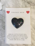 Glitter  Pocket Hugs - Pocket Hearts