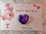 Happy Birthday Pocket Heart Card