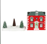 Christmas House Incense Burner