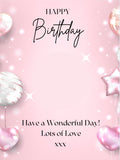 Happy Birthday Pocket Heart Card