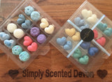 A Warm & Woody Wax Melt Sample Box - Selection Box