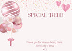 Special Friend Pocket Heart Card