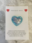 Glitter  Pocket Hugs - Pocket Hearts