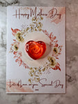 Mothers Day Pocket Heart Card